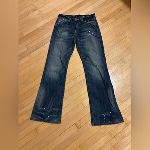 Men's Chip & Pepper Bobby Baby Bootcut Blue Jeans 29x32 Flare Leg